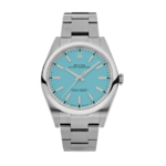 Rolex Oyster perpetual turquoise dial 41mm