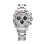 Rolex Daytona gold silver dial 40mm