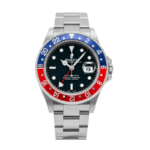 Rolex Gmt-master ii pepsi stainless steel black dial 40mm