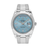 Rolex Day-date platinum ice blue diamond dial 40mm