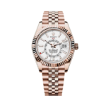 Rolex Sky-dweller white dial jubilee 42mm