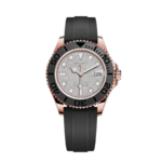 Rolex Yacht-master rose gold pave diamond dial 37mm