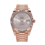 Rolex Day-date rose gold sundust diamond dial 40mm