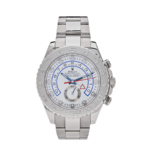 Rolex Yacht-master white gold platinum white dial 44mm