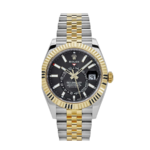 Rolex Sky-dweller gold jubilee black dial 42mm