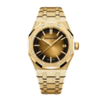 Audemars Piguet Royal oak gold smoked yellow dial