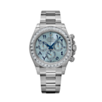 Rolex Daytona diamond ice blue arabic dial 40mm