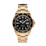 Rolex Submariner gold black dial 41mm