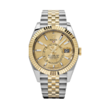 Rolex Sky-dweller gold jubilee champagne dial 42mm