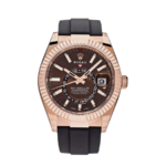 Rolex Sky-dweller chocolate dial oysterflex 42mm