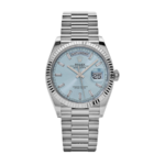 Rolex Day-date ice blue baguette dial 36mm