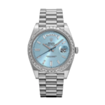 Rolex Day-date ice blue diamond dial 40mm