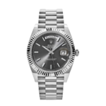 Rolex Day-date white gold rhodium grey dial 40mm