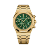 Audemars Piguet Royal oak yellow gold green dial