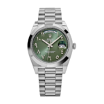 Rolex Day-date olive green arabic dial 40mm