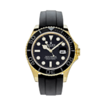 Rolex Yacht-master yellow gold black dial 42mm