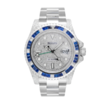 Rolex Gmt-master ii custom bezel diamond pave dial 40mm