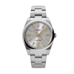 Rolex Oyster perpetual silver dial