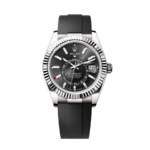 Rolex Sky-dweller black dial oysterflex 42mm