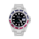 Rolex Gmt-master ii white gold black dial 40mm