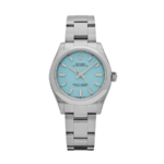 Rolex Oyster perpetual turquoise dial 31mm