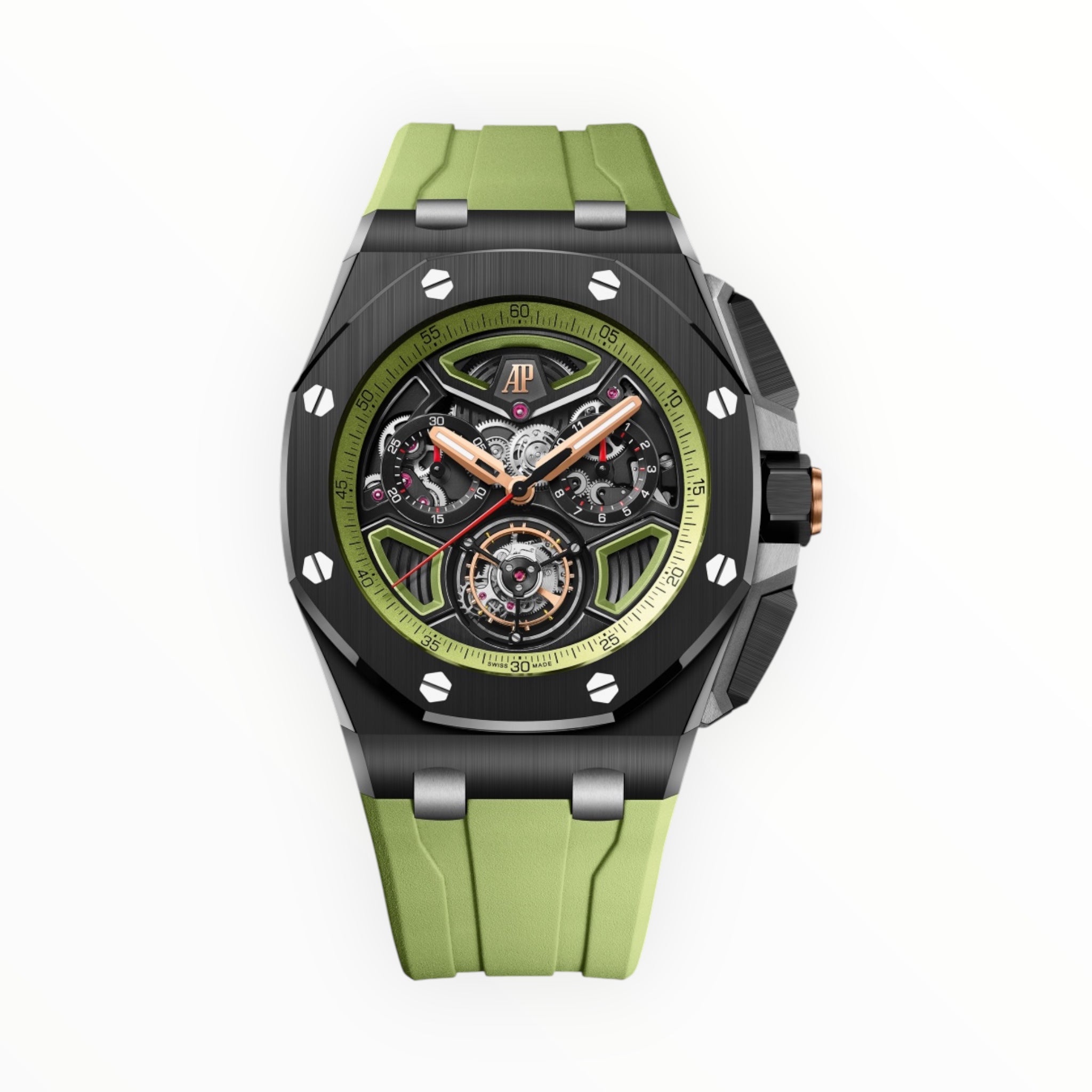 IMG-1168.jpg Audemars Piguet Royal Oak Offshore Selfwinding Flying Tourbillon Chronograph Black Ceramic Limited Edition - Image 1