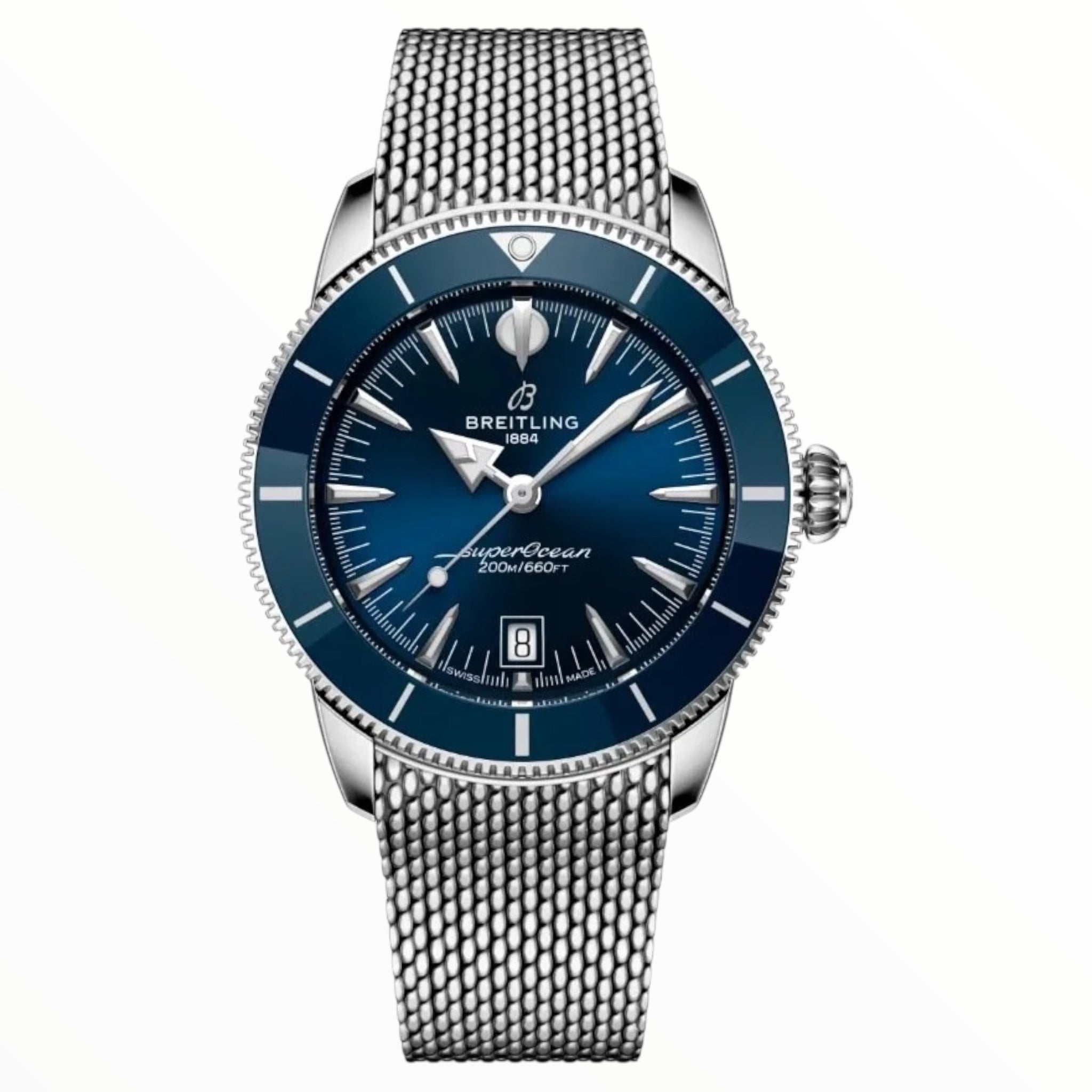 IMG-1284.jpg Breitling SuperOcean Heritage B20 44mm Blue Silver Strap - Image 1