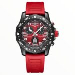 Breitling Endurance Pro Chronografh Super Quartz 44mm Iron Man Red