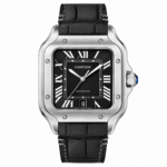 Cartier Santos 100 Large — Black Dial 40mm