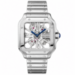 Cartier Santos 100 Large — Skeleton Steel 40mm