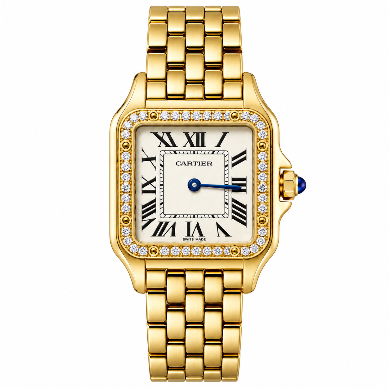 IMG-1480.png Cartier Panthere De Cartier Yellow Gold Diamond Bezel 33mm - Image 1