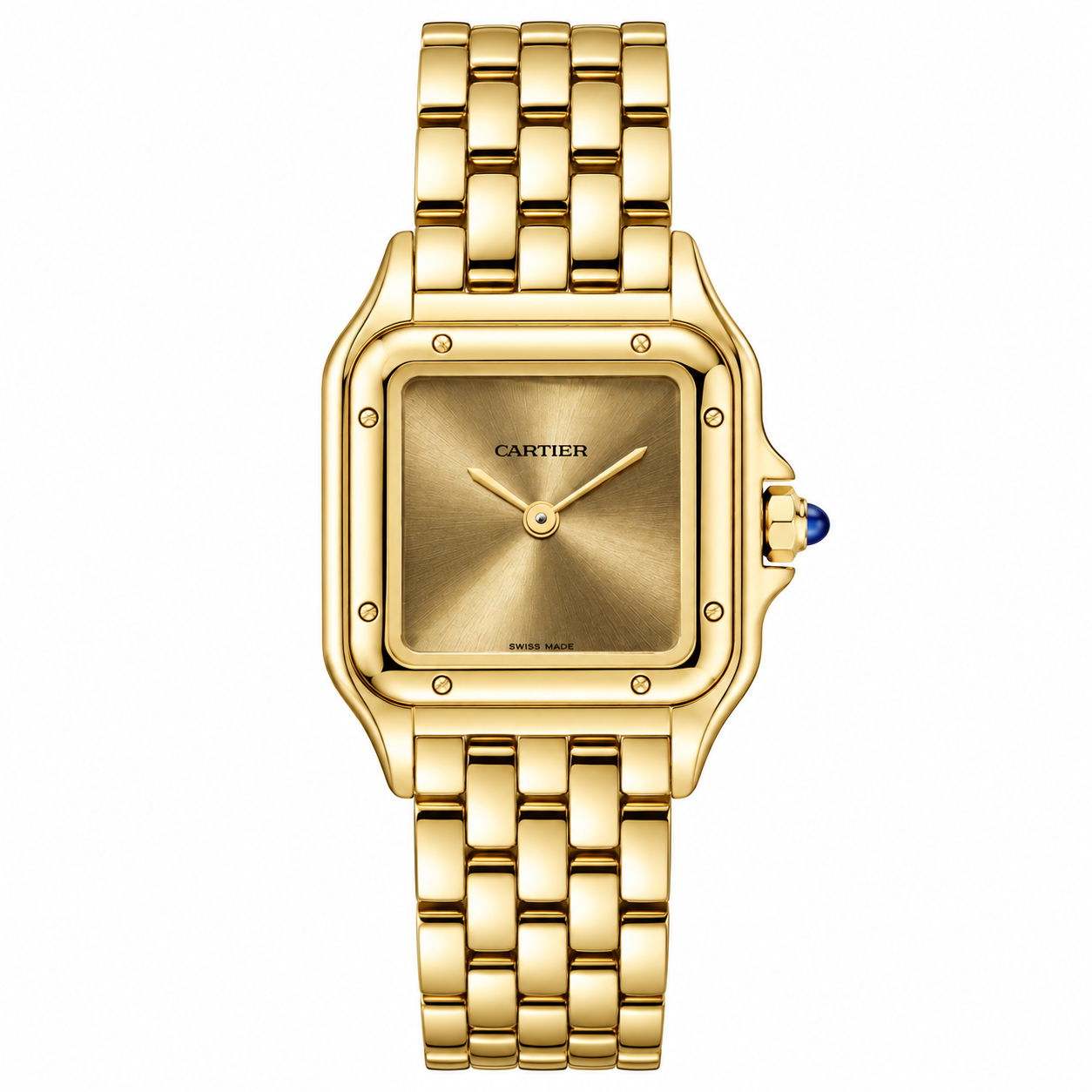 IMG-1485.png Cartier Panthere Full Gold Tone Dial Bracelet Watch 33mm - Image 1