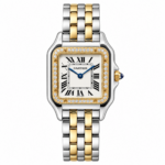 Cartier Panthere Two Tone Yellow Gold Diamonds 33mm