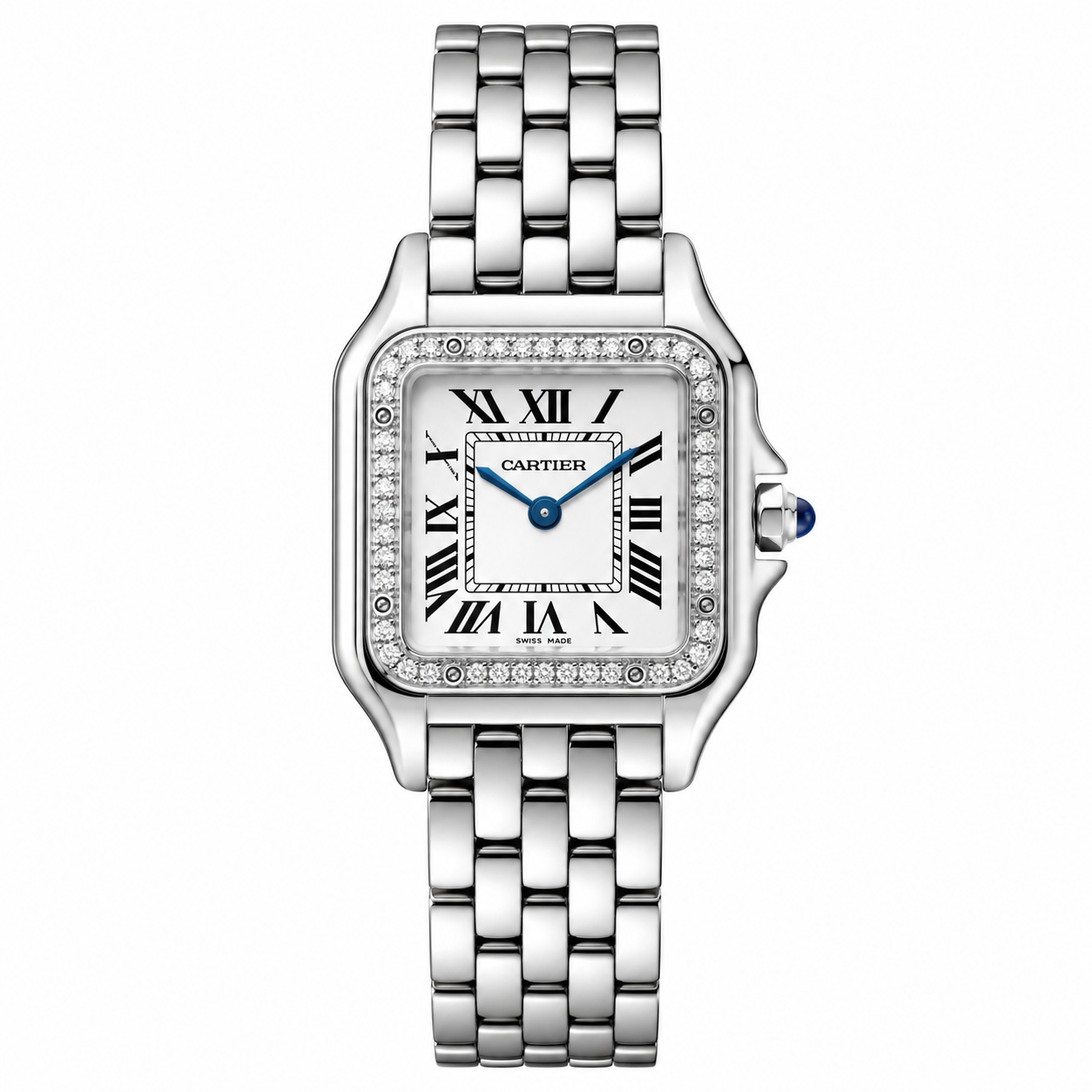 IMG-1498.png Cartier Panthere Steel Diamonds 33mm - Image 1