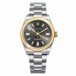 Rolex Oyster Perpetual Two Tone Grey Dial 41mm