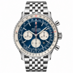 Breitling Navitimer Chronograph Blue Panda Dial 41mm