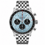 Breitling Navitimer Chronograph Ice Blue Reverse Panda 41mm