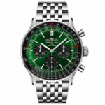 Breitling Navitimer Chronograph Green Reverse Panda 41mm