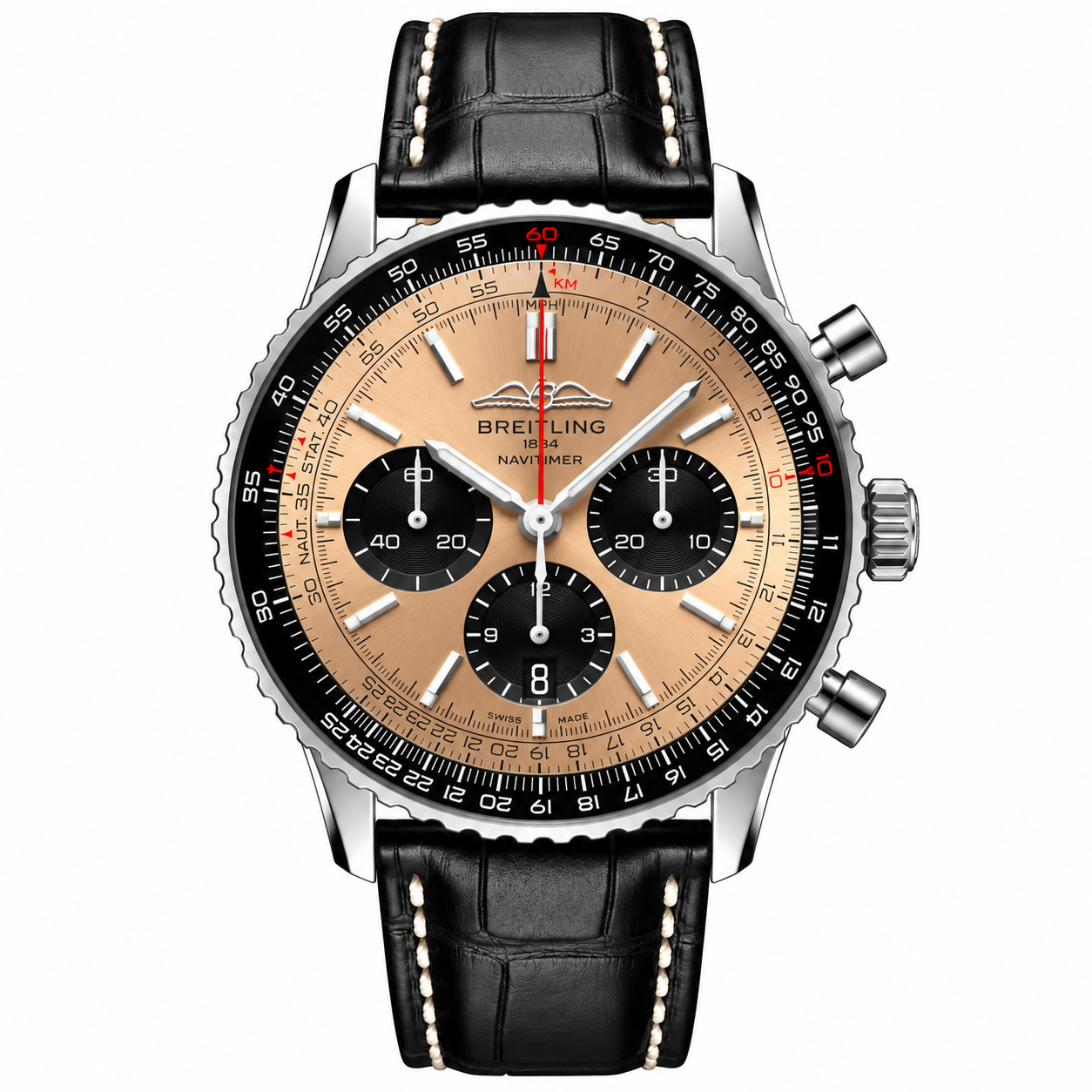 IMG-1555.png Breitling Navitimer 1 B01 Chronograph Copper Dial - Image 1
