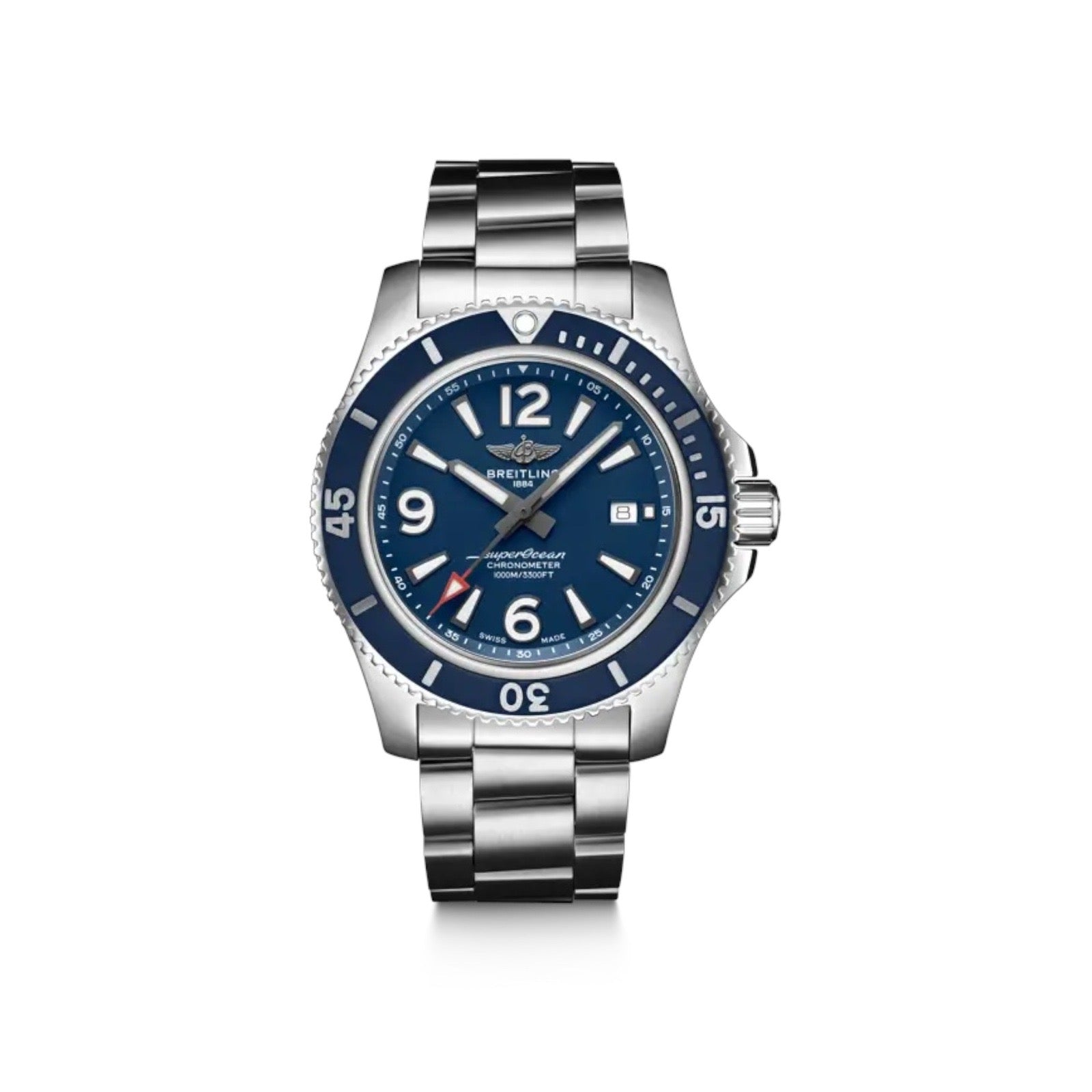 IMG-3403.jpg Breitling SuperOcean Steel Blue Dial 44mm - Image 1