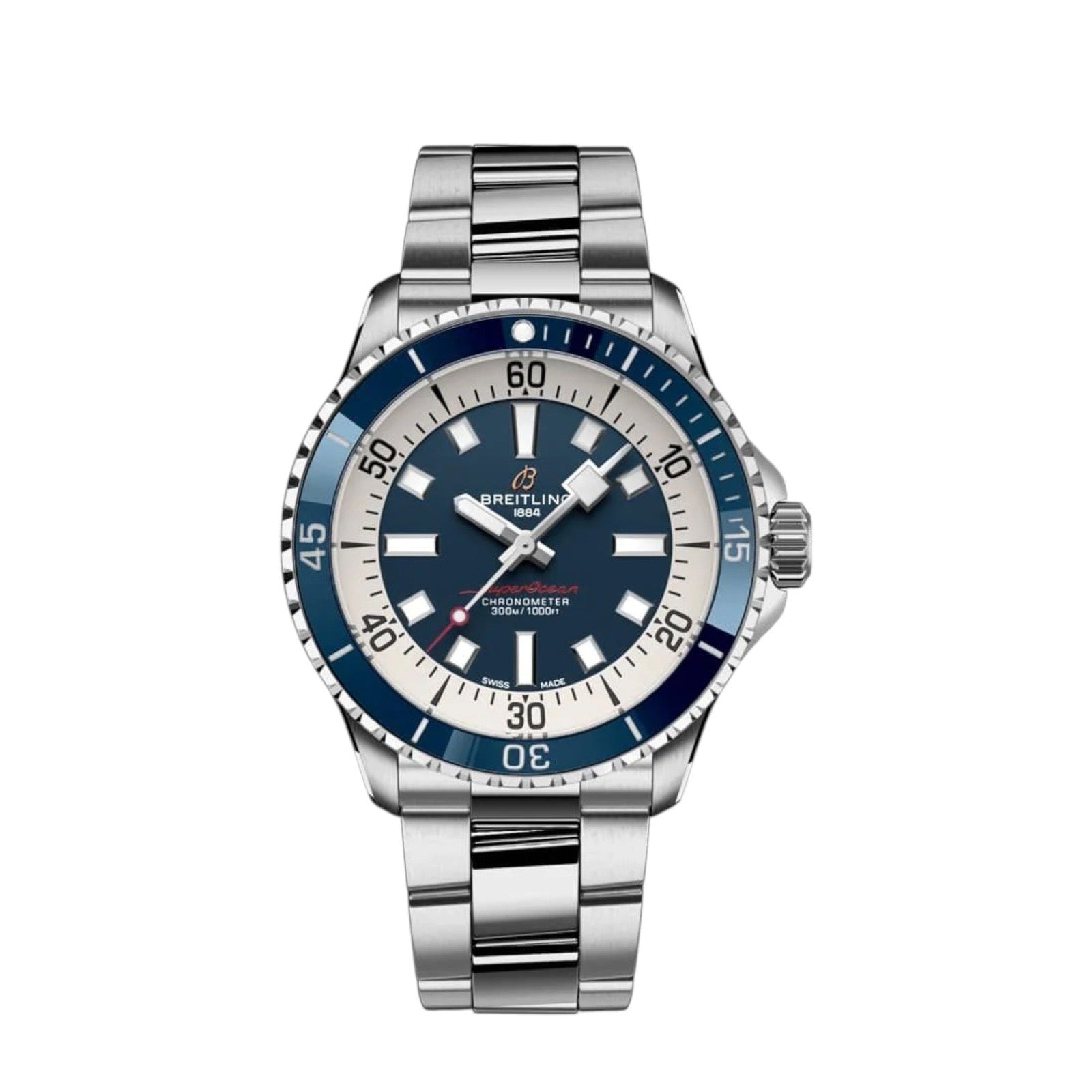 IMG-3406.jpg Breitling SuperOcean Automatic Stainless Steel Blue Dial 44mm - Image 1