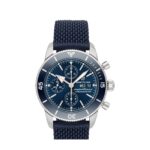 Breitling SuperOcean Heritage B20 Automatic 44mm Blue Chronograph With Strap