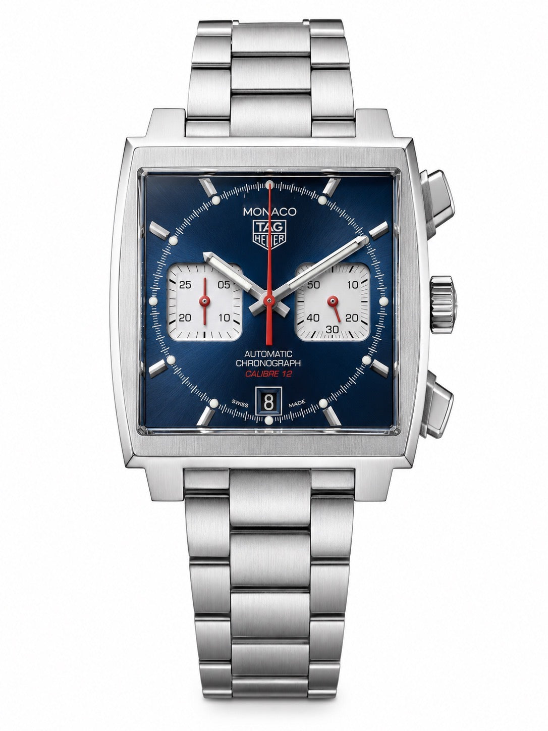 IMG-5134.jpg Tag Heuer Monaco Blue Dial Bracelet - Image 1