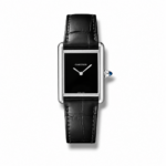 Cartier Tank Must – Black Dial Leather Strap Watch 33MM