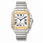 Cartier Santos – White Dial Two-Tone 40mm