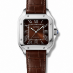 Cartier Santos De Cartier Medium 35.5mm Brown Dial Automatic