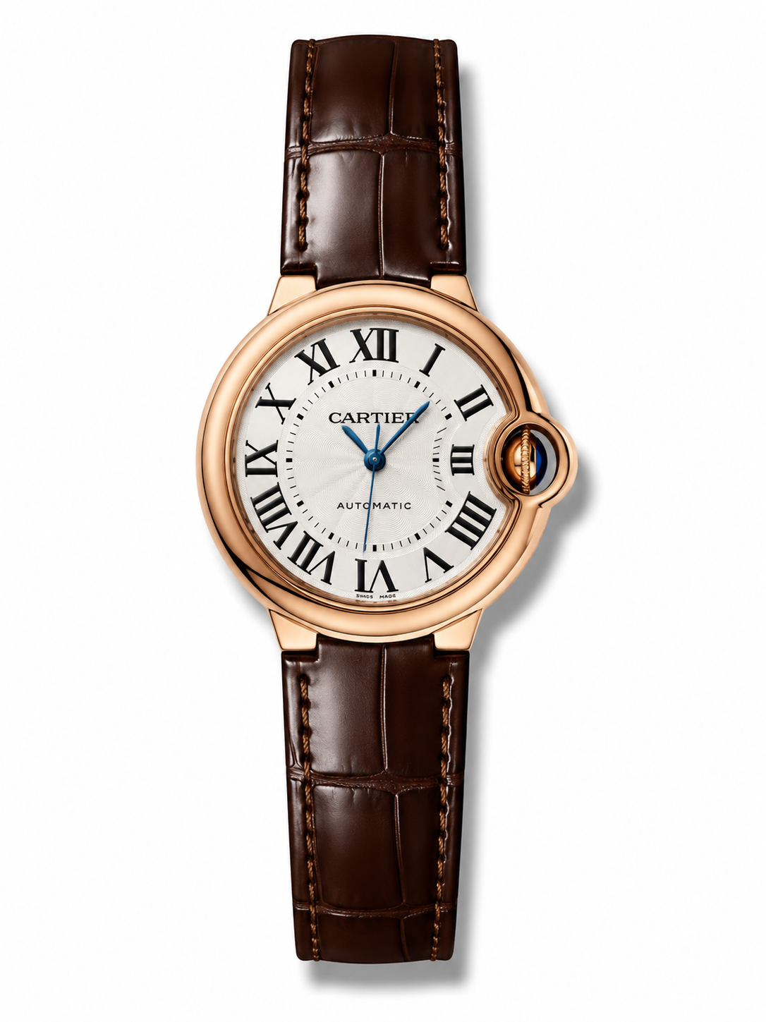 IMG-5714.png Cartier Ballon Bleu Rose Gold White Dial Automatic 33MM - Image 1