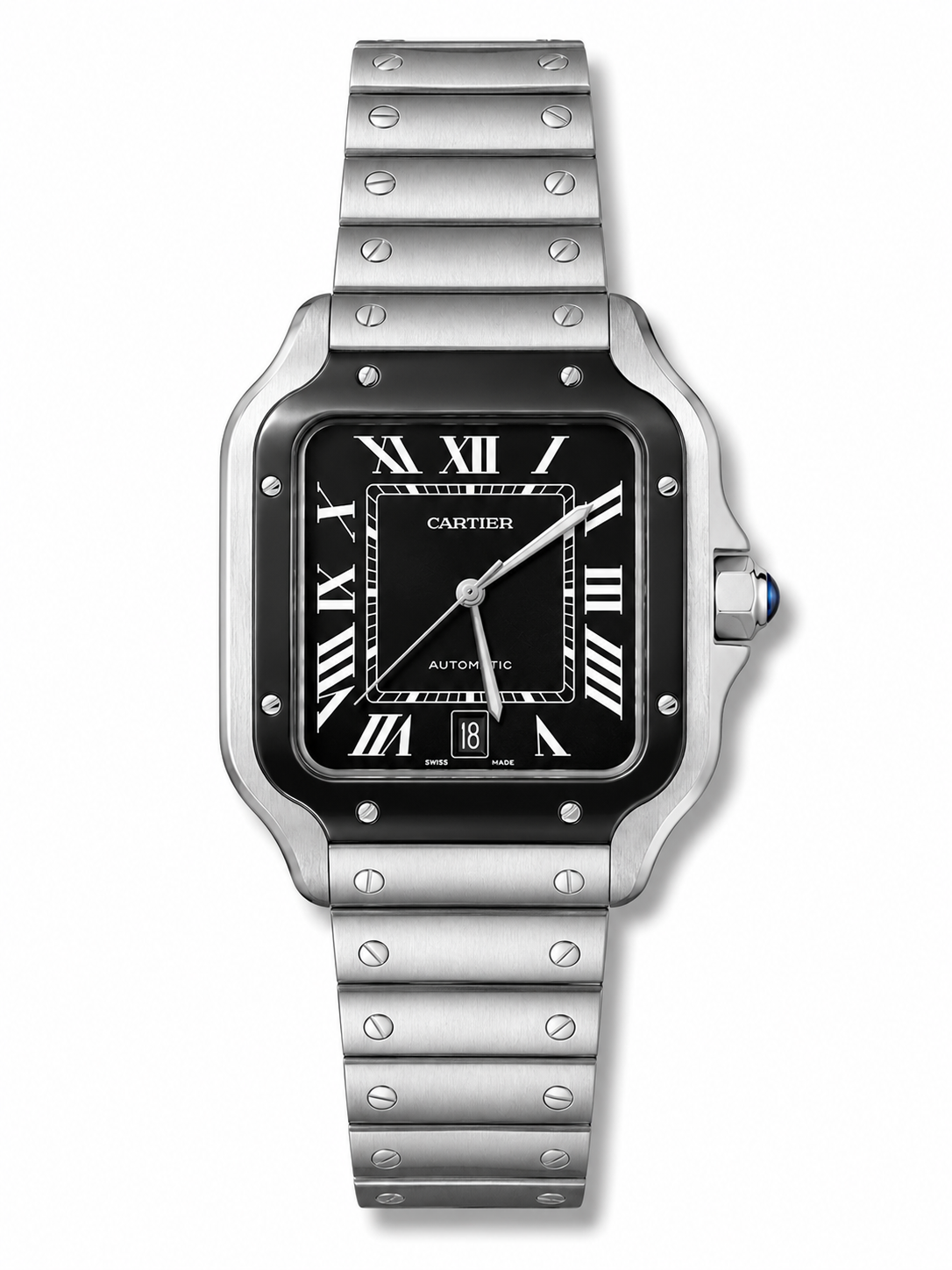 IMG-5717.png Santos 39mm Black Dial - Image 1