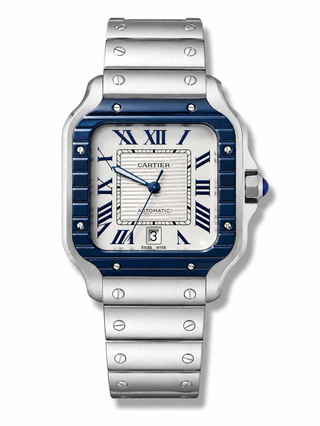 IMG-5719.png Cartier Santos White Blue - Image 1