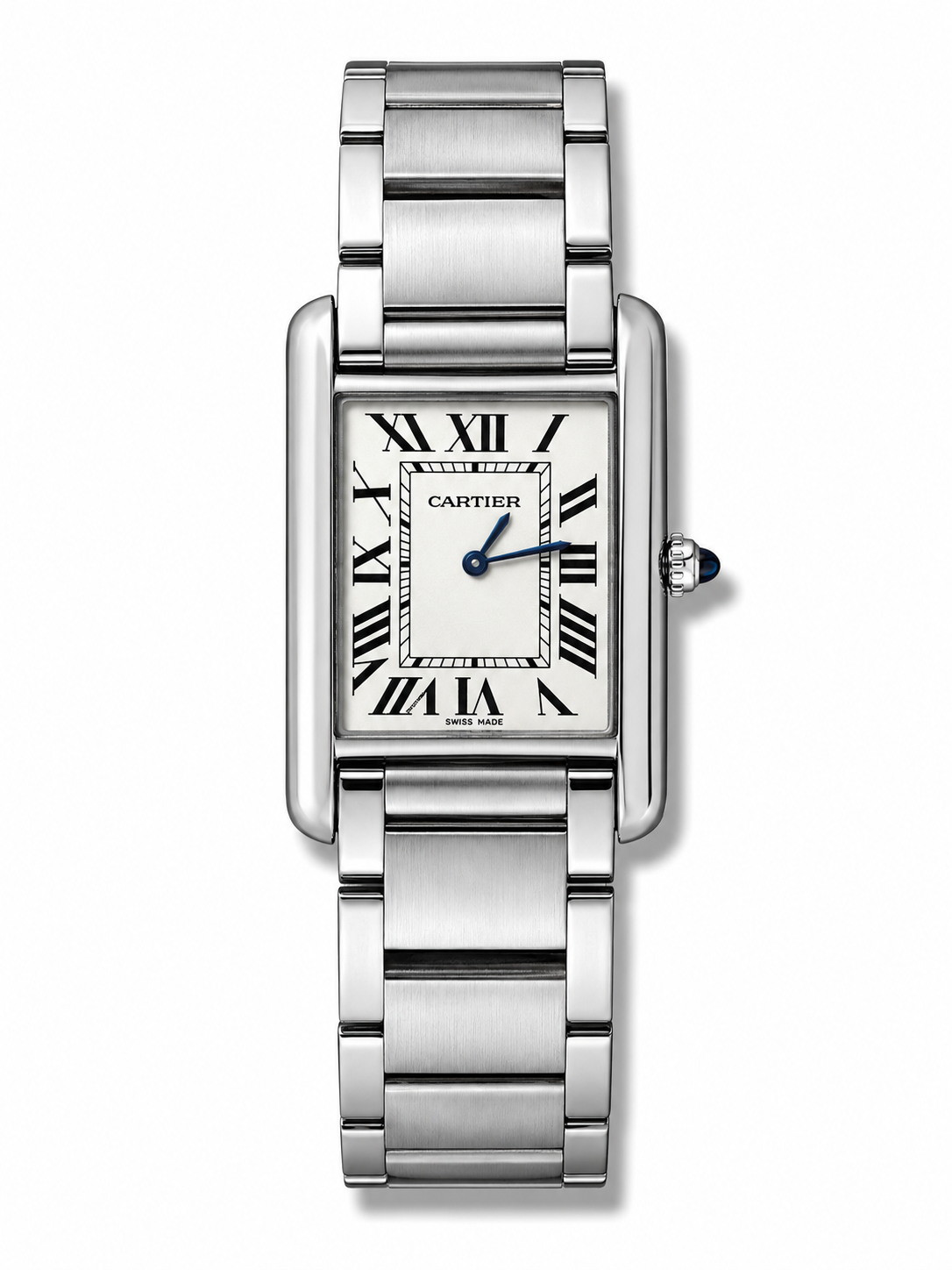 IMG-5721.png Cartier Tank Americaine Large White Dial Steel 45mm - Image 1